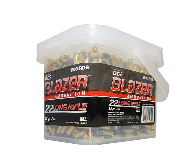CCI Blazer 22 LR 38 gr Lead Round Nose 1500 CT (10025)