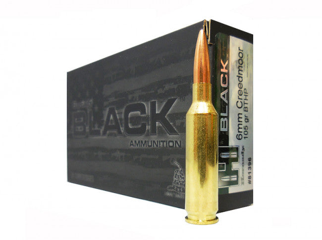 Hornady 6mm Creedmoor 105 gr BTHP Black (81396)