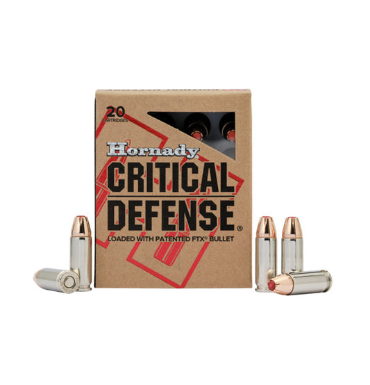 Hornady 30 Super Carry 100 gr FTX Critical Defense 20 ct (90050)