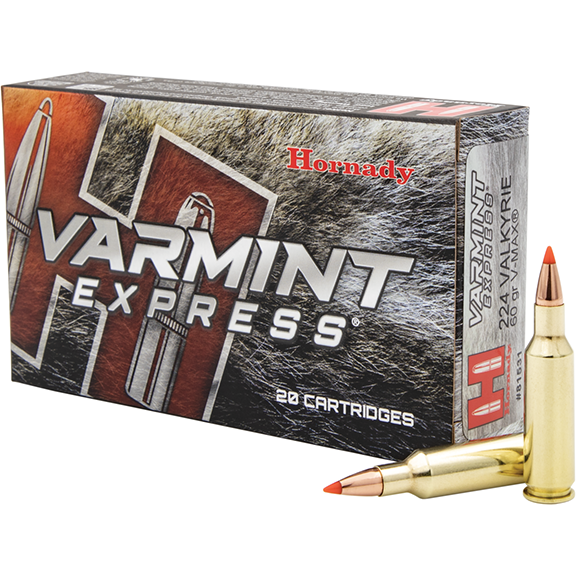 HORNADY 224 VALKYRIE 60 GR V MAX 20 Round Box (81531)