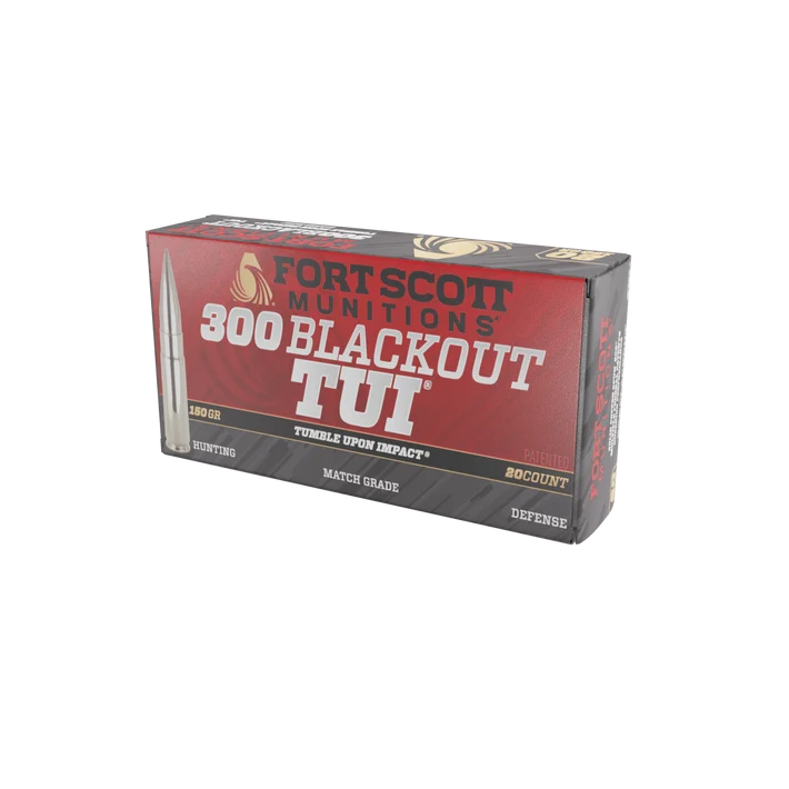 Fort Scott Munitions 300 Blackout 150gr TUI (FS300BO150_TBU)