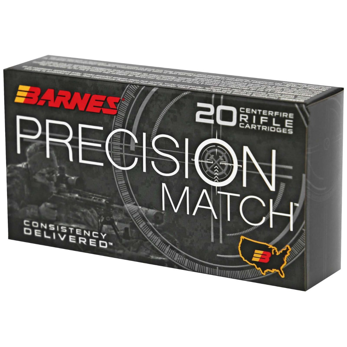 BARNES PRECISION MATCH 6.5 PRC 145 GR OTM (30819)
