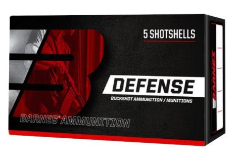 Barnes Defense 12ga 3" 15 Pellets 00BK (32011)