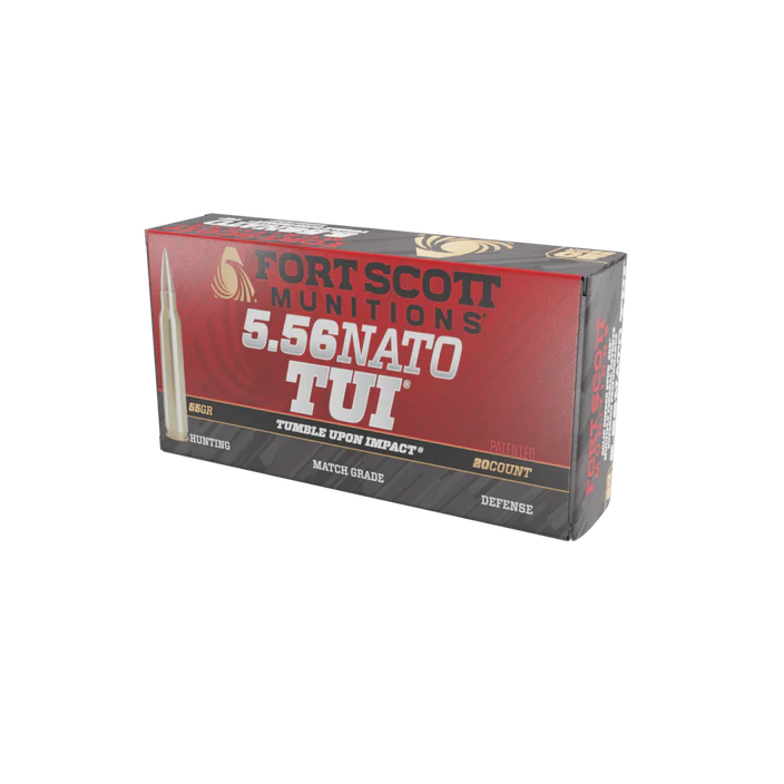 Fort Scott Munitions 5.56 Nato 55gr TUI (FS556NATO55_TBU)
