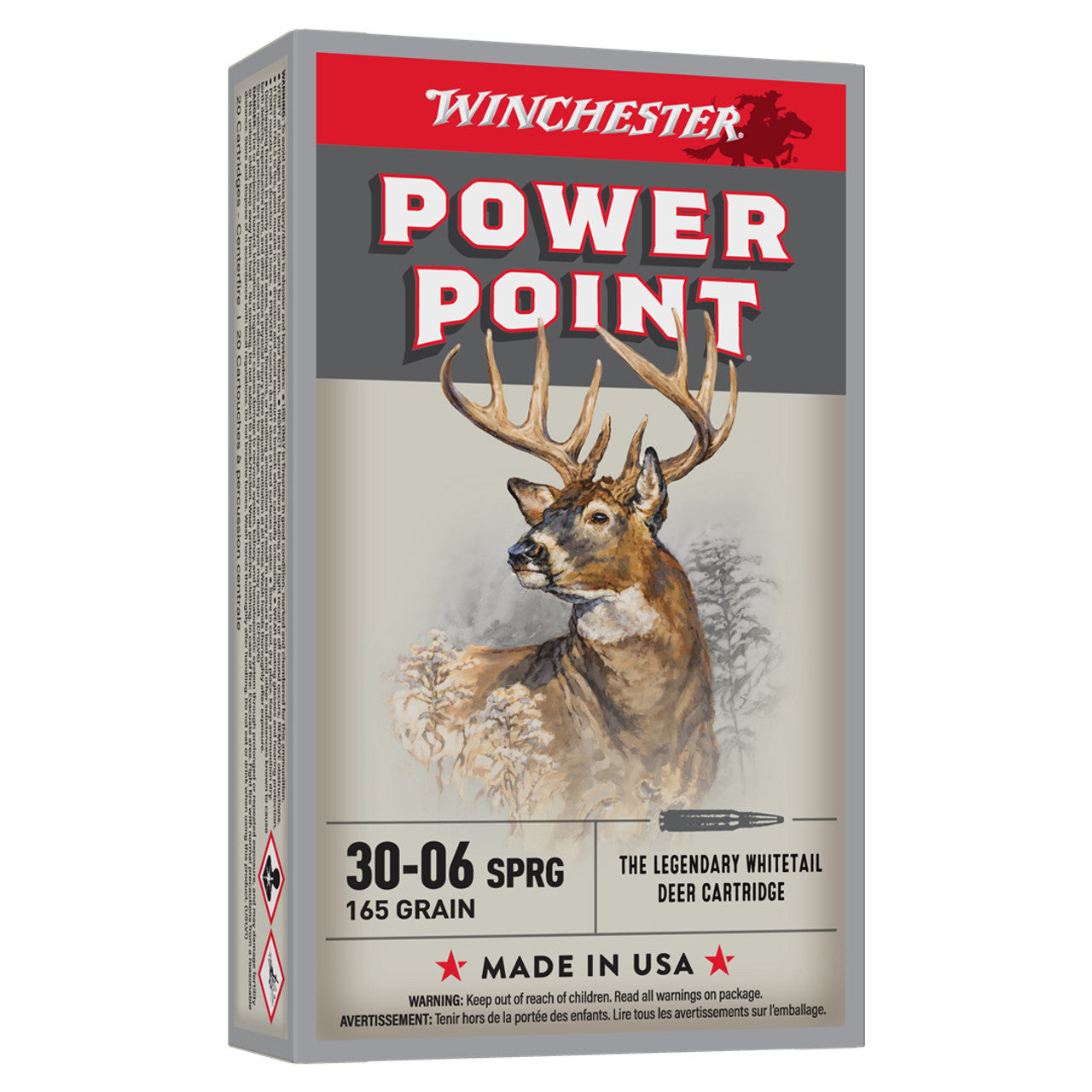 Winchester SuperX 30-06 SPRG 165 GR. PSP 2800 FPS 20 RDS (X30065)