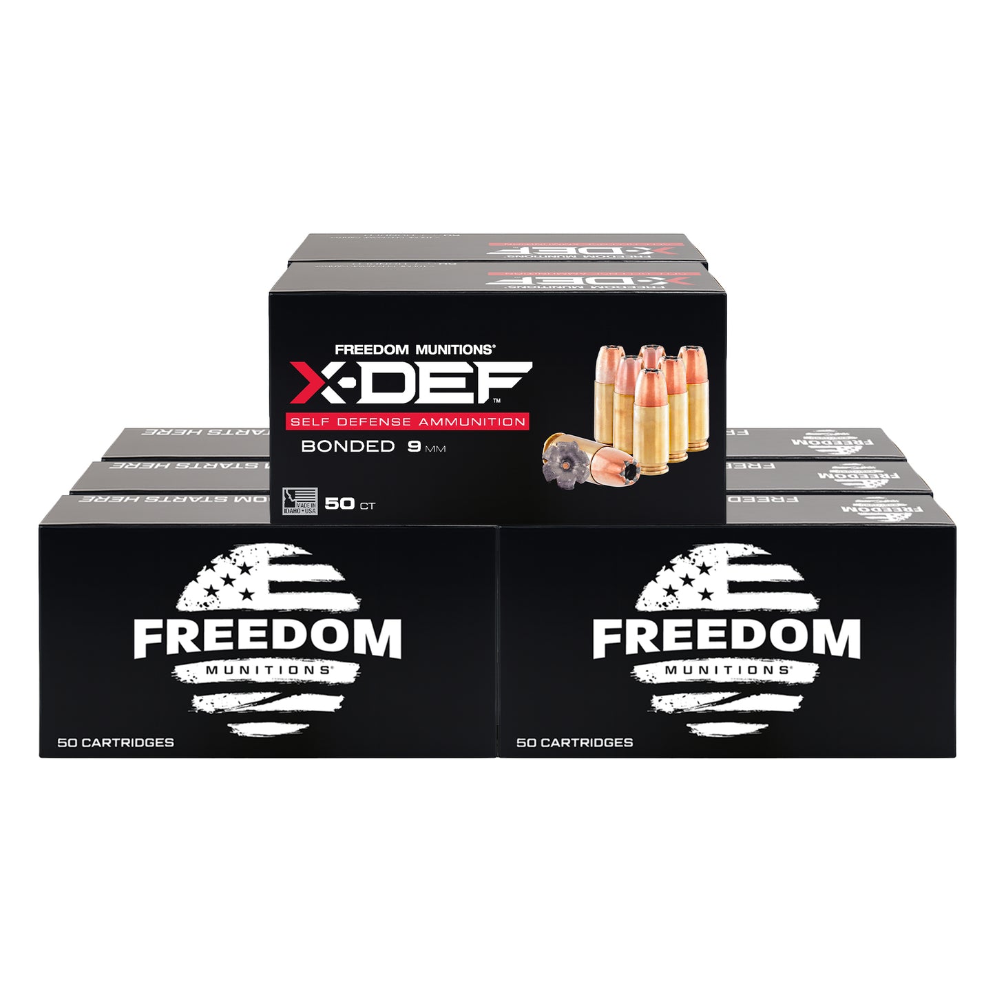 Freedom Munitions 9mm Train & Carry Combo (115gr)