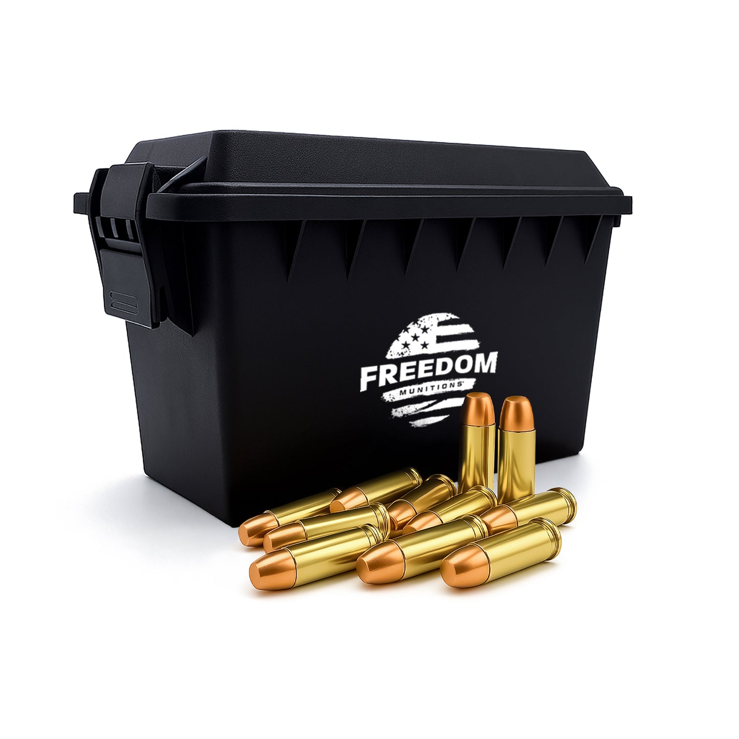 Bulk Freedom Munitions 38 Special Ammo- 158 Gr Flat Point (FP), 250 rounds, New
