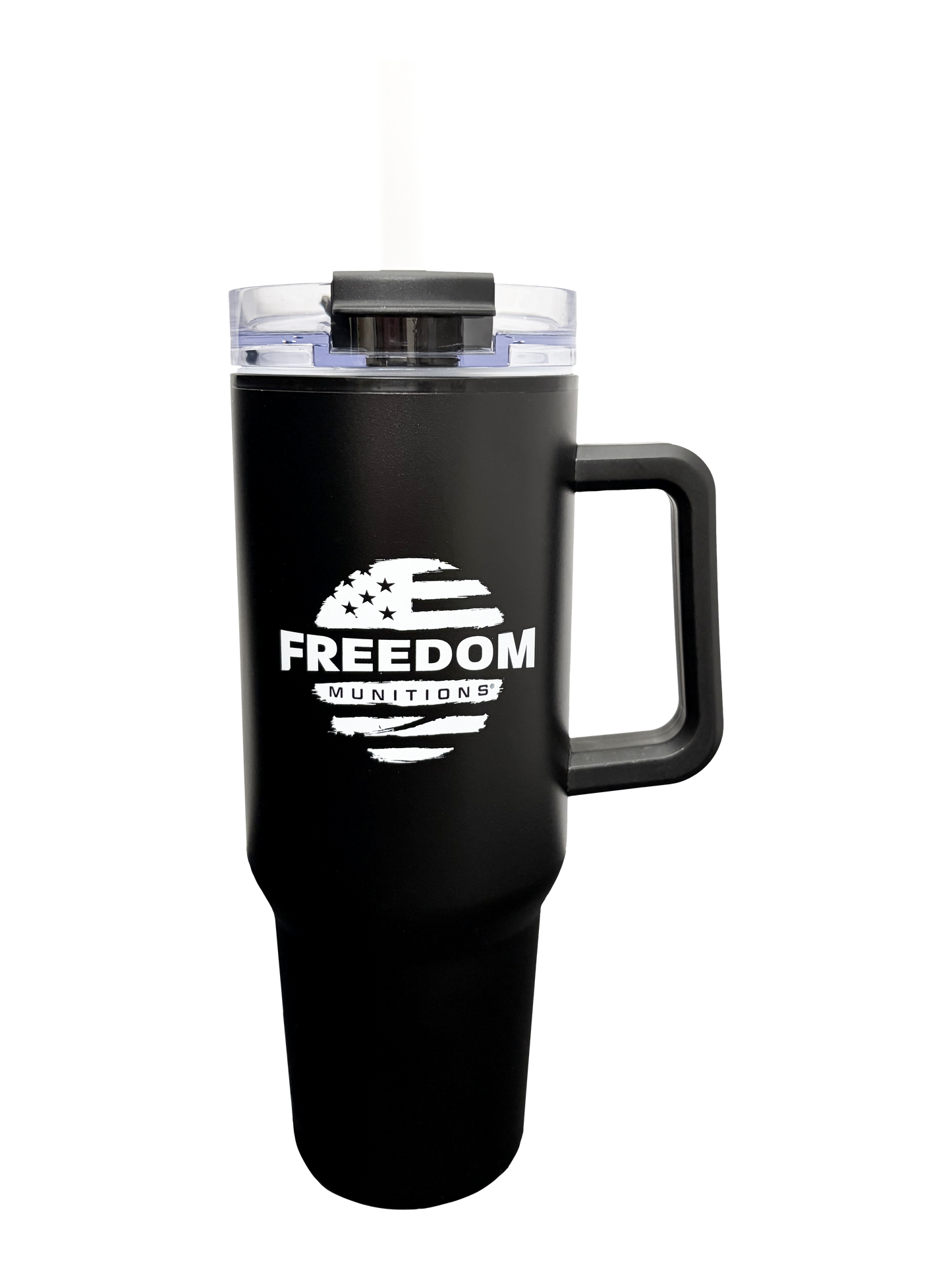 Freedom Munitions 40oz Straw Mug