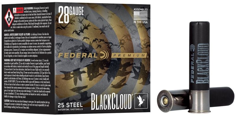 Federal Black Cloud 28 GA 3 1400 fps 3/4 oz #4 (PWBX2854)