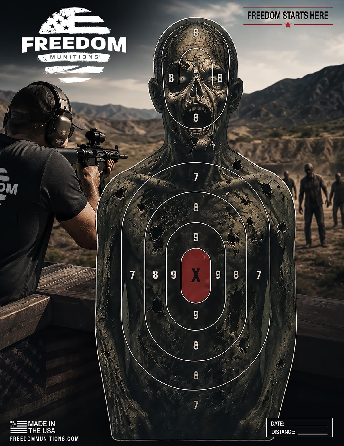 Freedom Munitions Halloween Targets (4 per Pack)