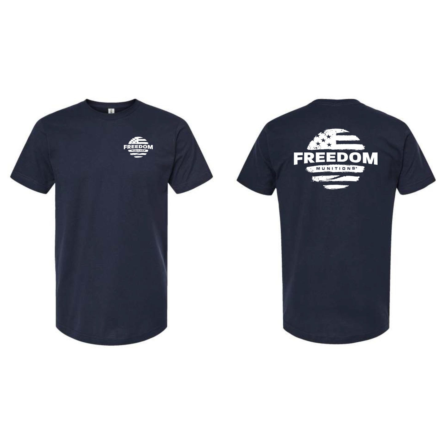 Freedom Logo Navy Tee