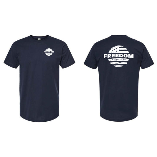 Freedom Logo Navy Tee