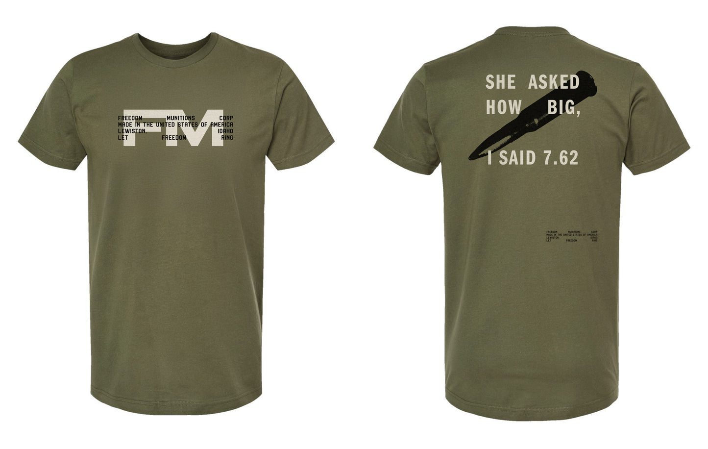 NEW! Freedom 7.62 Tee