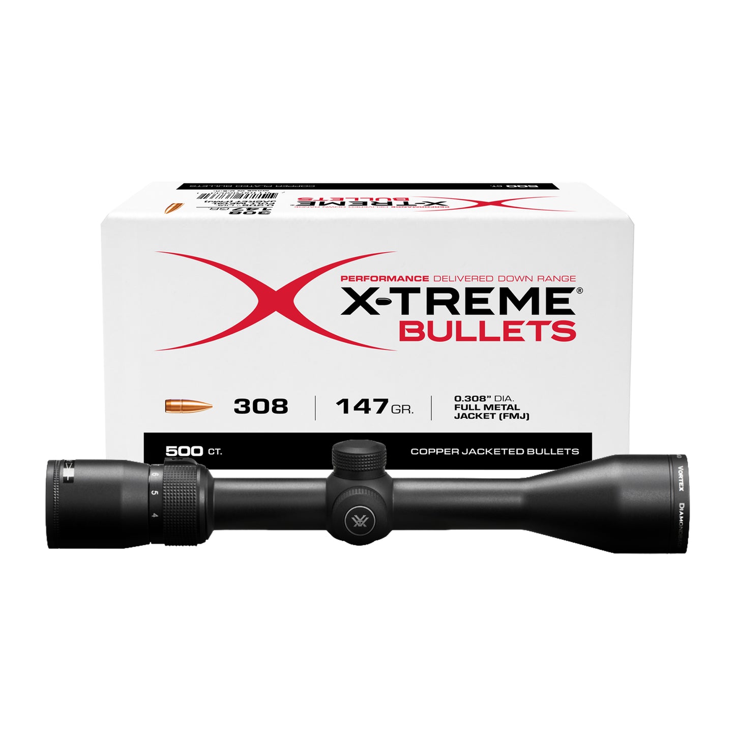 X-Treme Long Range 308 Bullet + Diamondback Pack