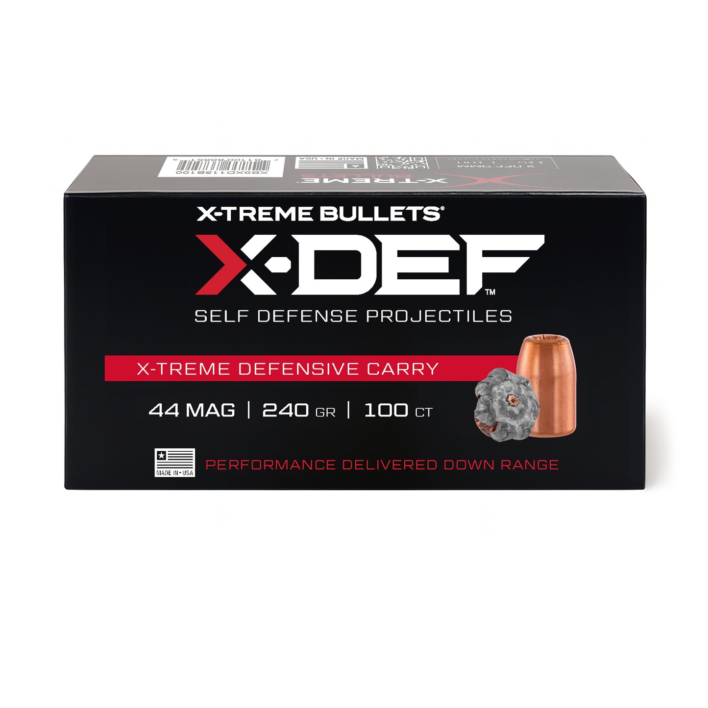 44 240gr HP X-Def Quantity of 100 Diameter: .429