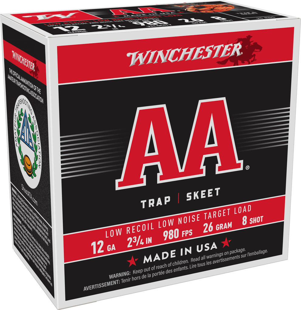 Winchester AA 12GA 2-3/4 #8 Shot Super Sport Steel (AASCL12S8)