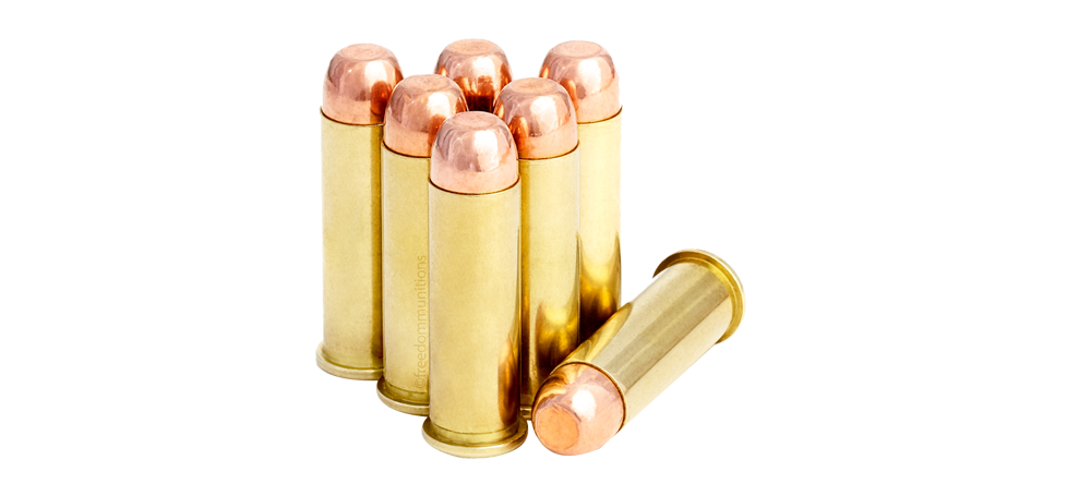 Freedom Munitions 38 Special Ammo- 158 Gr RNFP, 50 rounds, Remanufactured