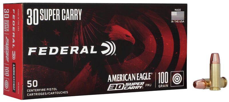 American Eagle 30 Super Carry 100 gr 50ct (AE30SCA)