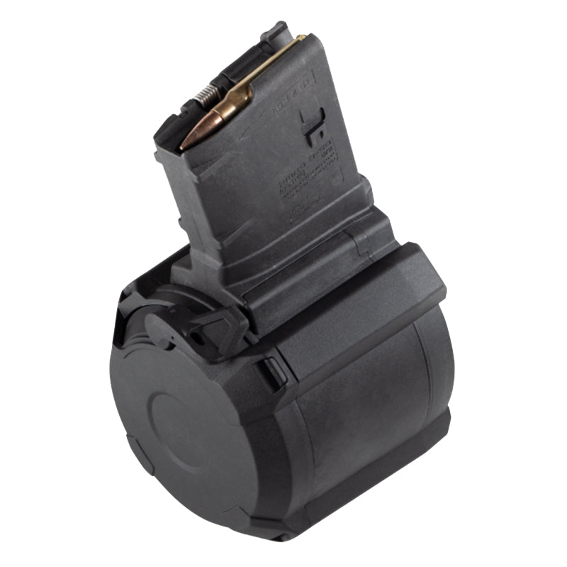 MAGPUL PMAG D-50 LR/SR GEN M3 - 50 Round Drum Mag for SR25/M110 - BLACK (MAG993)