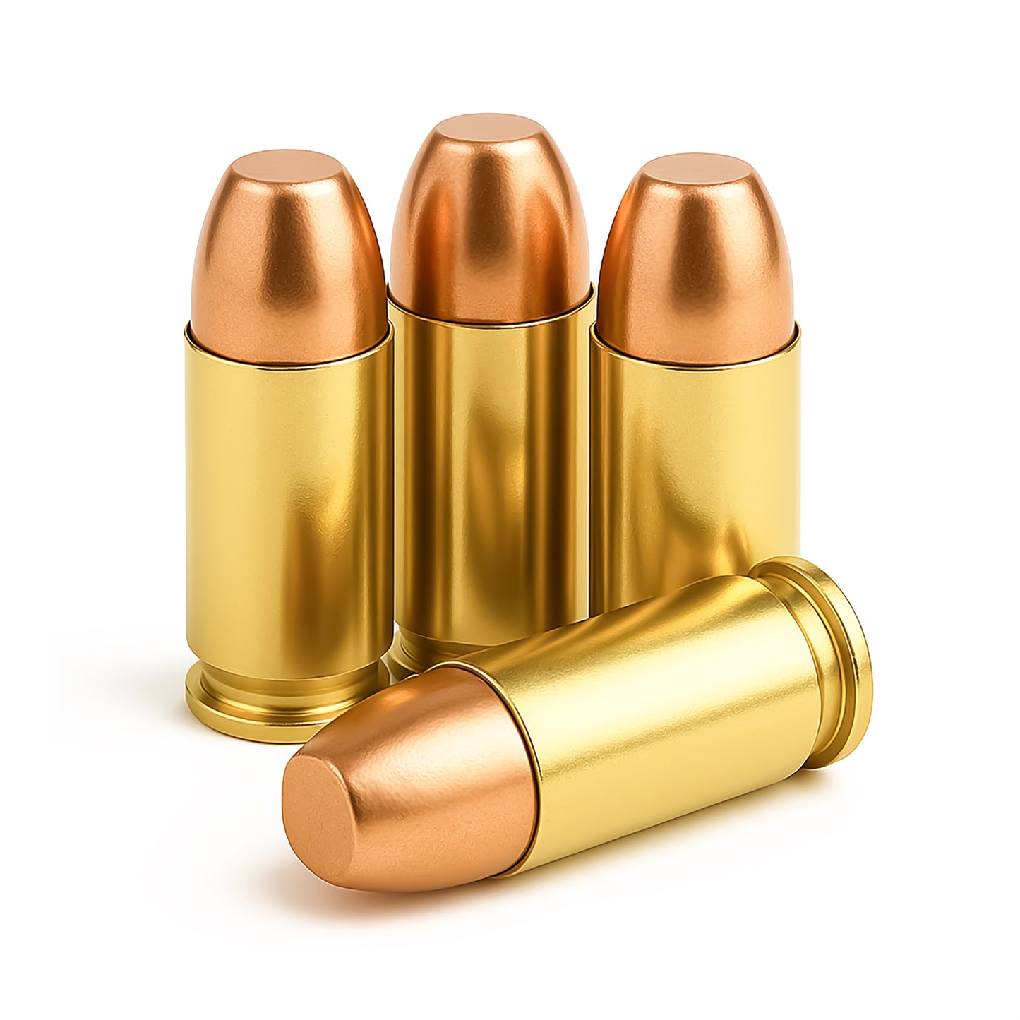 Freedom Munitions 135 Gr 9mm Luger Round Nose Flat Point (RNFP) Ammo, 50 rounds, New