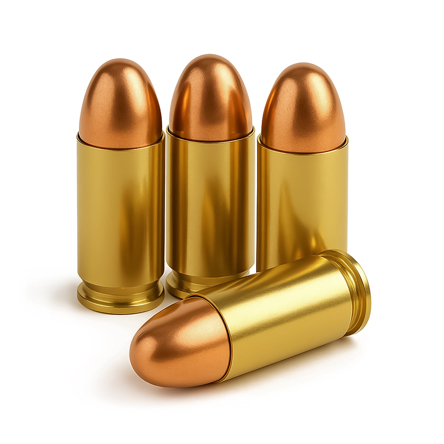 Freedom Munitions 230 Gr 45 ACP Round Nose (RN) Ammo, 50 rounds, Remanufactured
