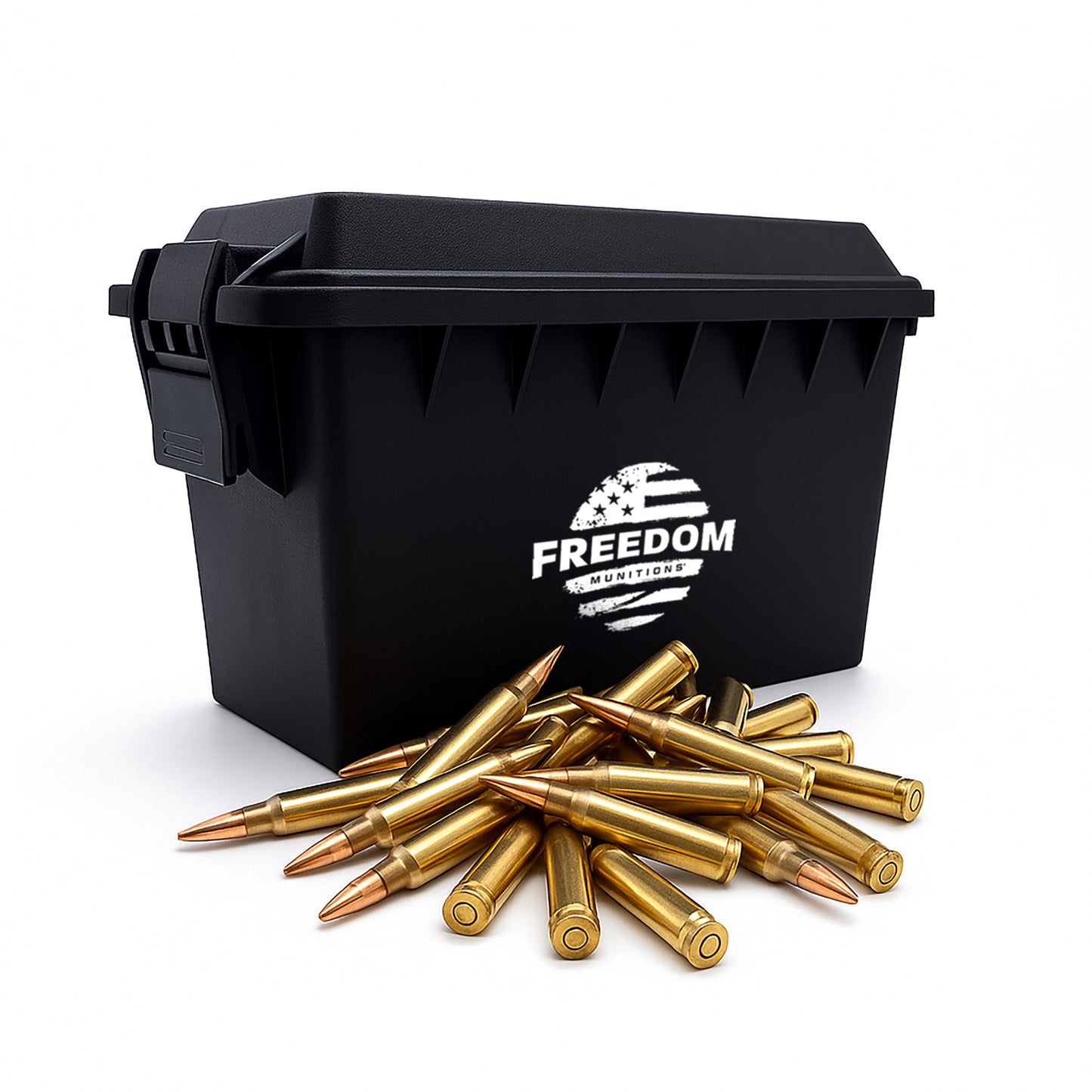 Bulk Freedom Munitions 5.56x45mm M193 Ammo- 55 Gr Full Metal Jacket (FMJ), 500 rounds, New