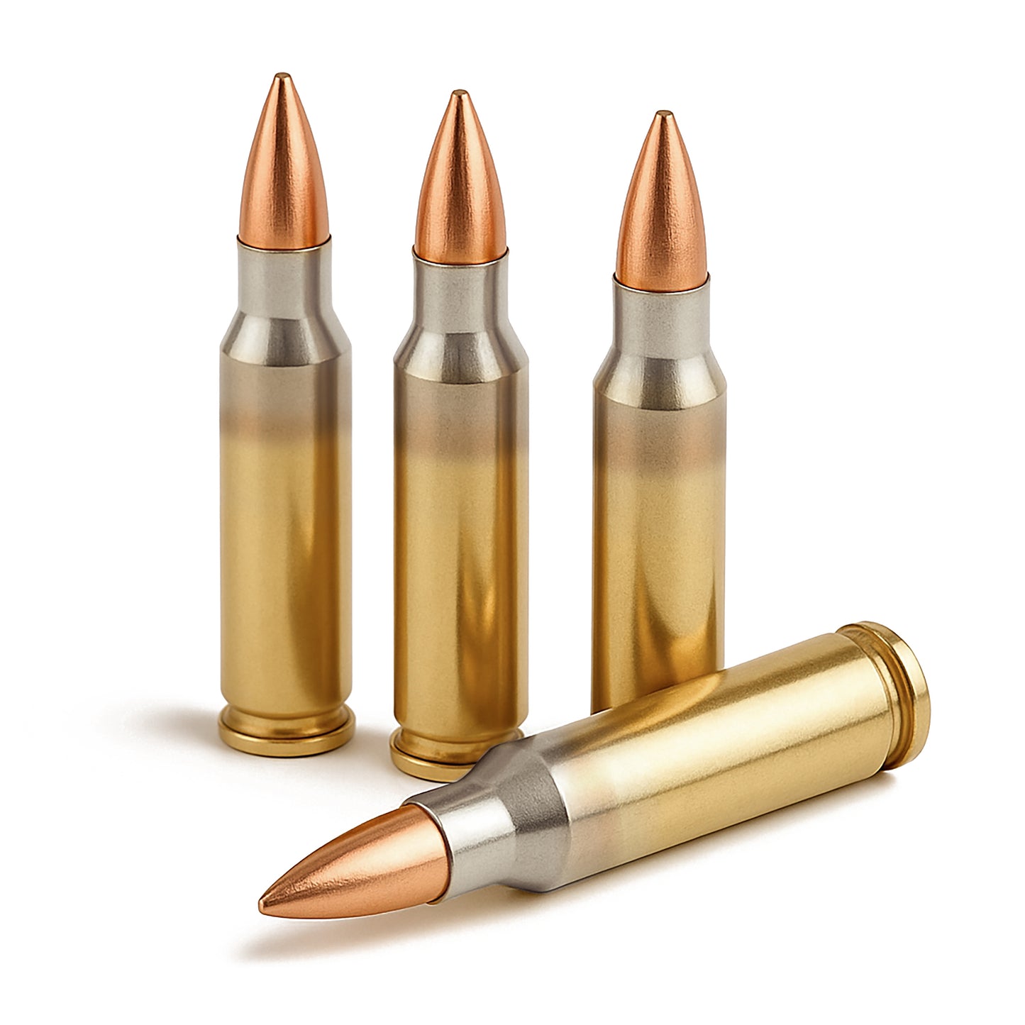 Freedom Munitions 55 Gr 5.56 Full Metal Jacket (FMJ) Ammo, 50 rounds, Remanufactured