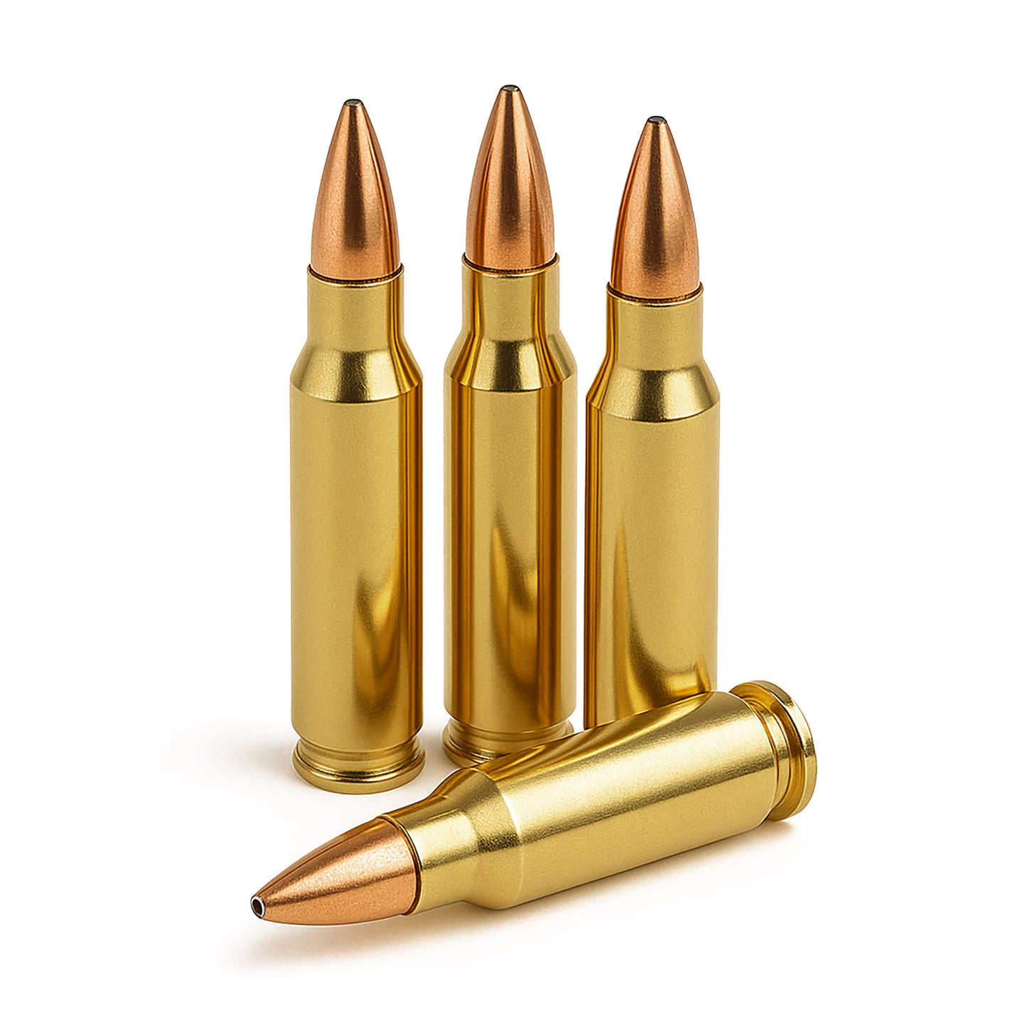 Freedom Munitions 223 Remington Ammo- 69 Gr Hollow Point Boat Tail (HPBT) Match, 50 rounds, Remanufactured