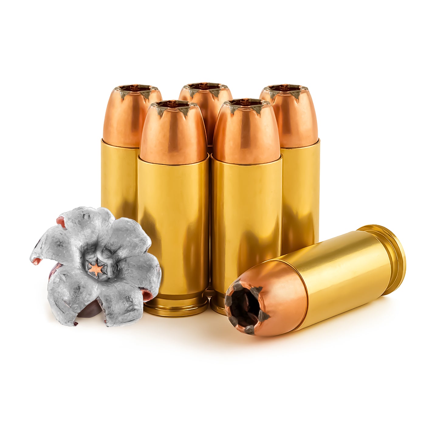 Freedom Munitions X-DEF Defense 200 Gr 10mm Hollow Point (HP) Ammo, 50 rounds, New