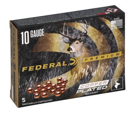 Federal 10 GA 3 1/2 110fps 18 Pellets # 00 Buck (P108F00)