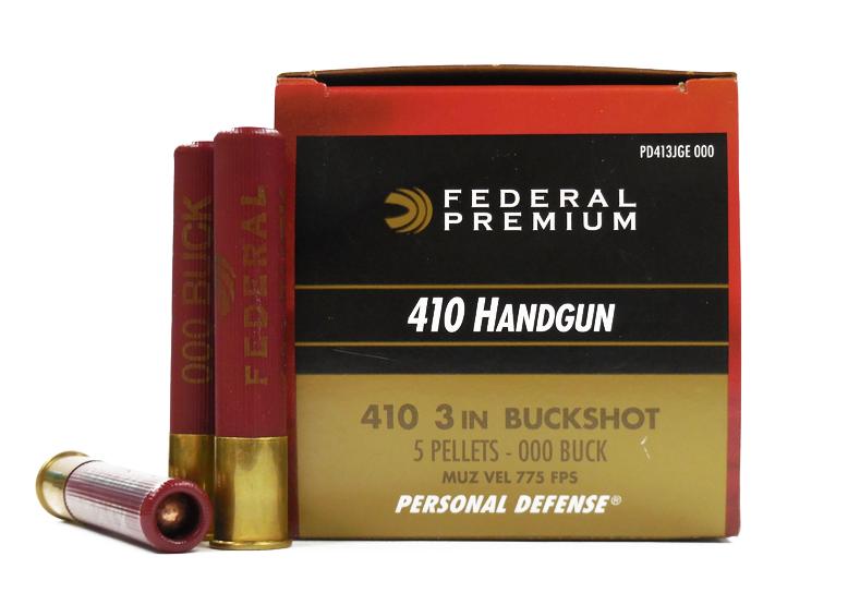 Federal 410 GA 3in BUCKSHOT 20 RDS (PD413JGE000)