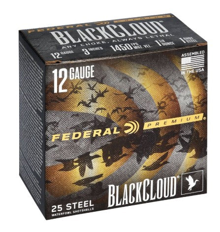 Federal Black Cloud FS Steel 12 Gauge 3" 1 1/4 oz #1 Shot (PWBX1421)