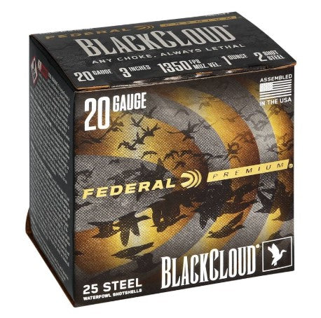 Federal BlackCloud 20 GA 3 1350 fps 1oz #2 (PWBX2092)
