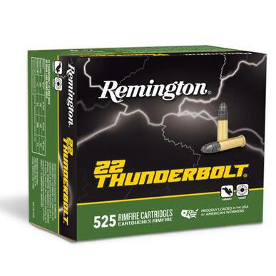 Remington Thunderbolt 22LR 40 GR LRN (R21271) 525ct