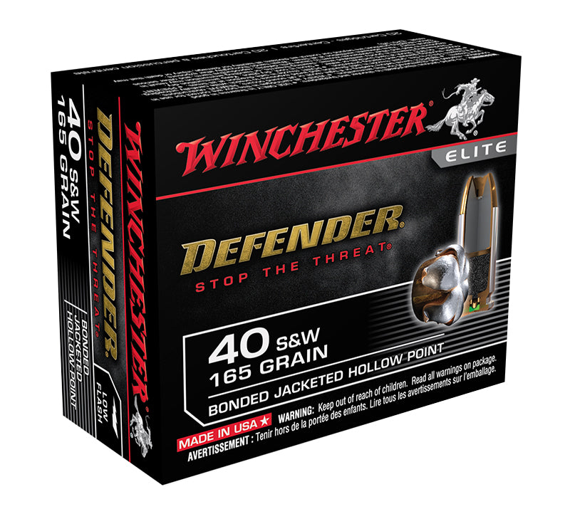 Winchester PDX1 40 SW 165 GR JHP 20 RDS (S40SWPDB)