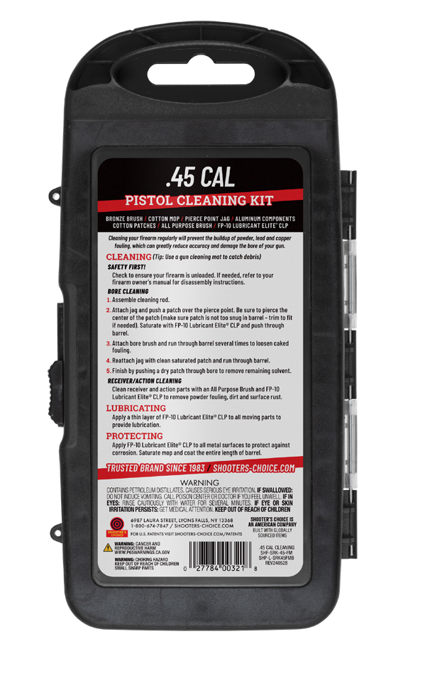 Freedom 45 Cal Cleaning Kit