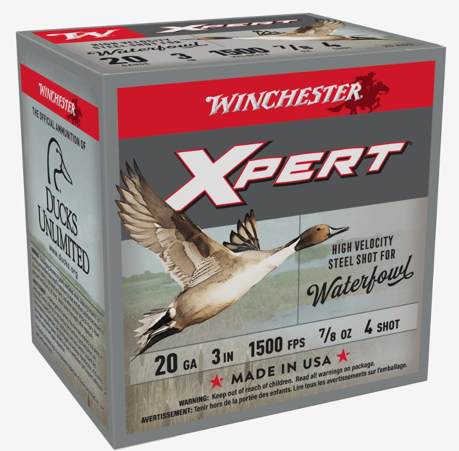 Winchester Super X 20 GA 3 1500fps 7/8oz #4 (WEX2034)