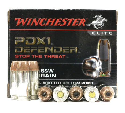 Winchester PDX1 40 SW 165 GR JHP 20 RDS (S40SWPDB)