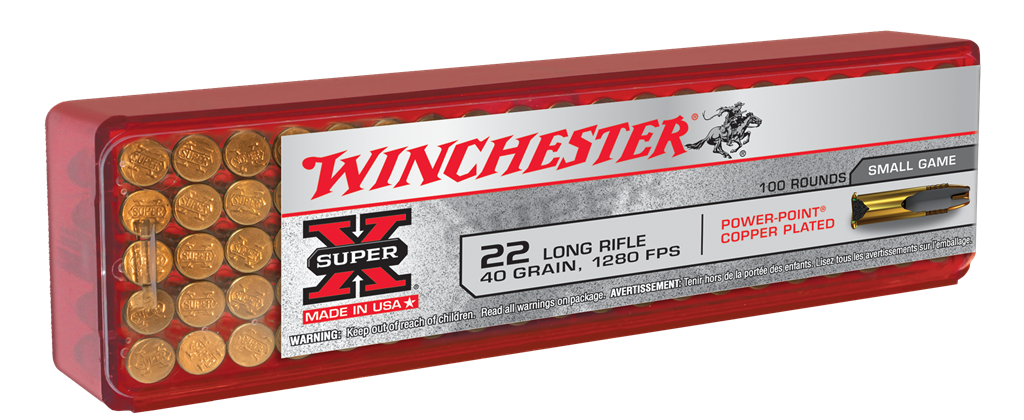 Winchester Super X 22 LR 40gr Power Point (X22LRPP1)