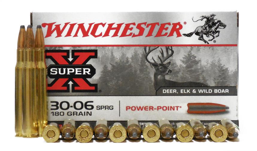 Winchester 30-06 SPRG 180 GR PP 20 RDS (X30064)