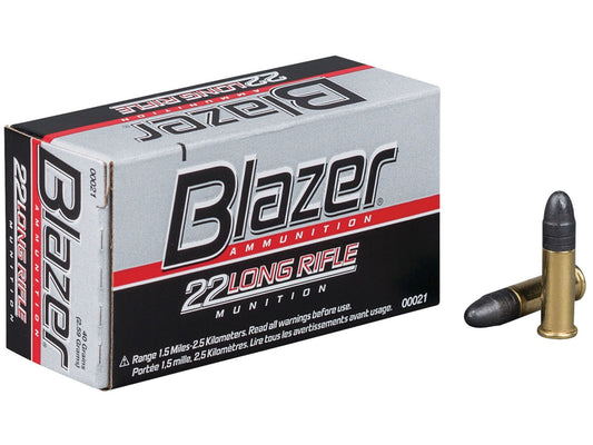 CCI Blazer 22LR 40gr Round Nose (RN) 500/bx (0021)