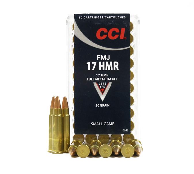 CCI 17 HMR 20 GR FMJ 50 RDS (0055)