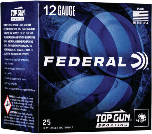 Federal 12 GA 2 3/4 1250fps 1oz #7.5