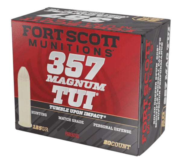 Fort Scott Munitions 357 Mag 125gr TUI (FS357MAG125_TBU)