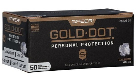 Speer Gold Dot 5.7 40gr Personal Protection HP (25728GD)