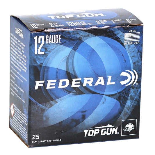 Federal 12 GA 2 3/4 1250fps 1oz #8 (TGS1288)