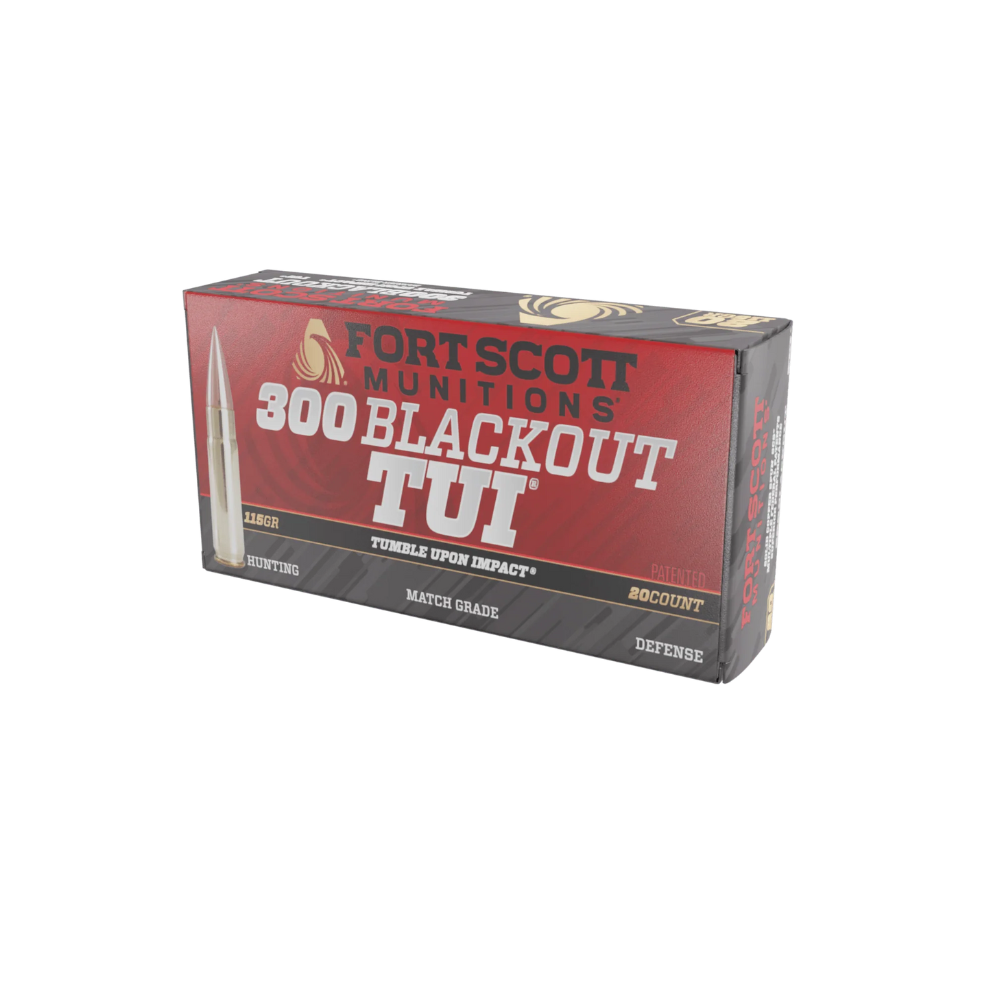 Fort Scott Munitions 300 Blackout 115gr TUI (FS300BO115_TBU)