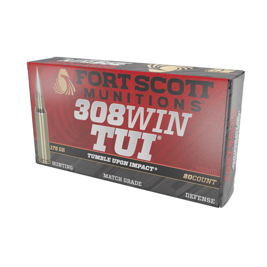 Fort Scott Munitions 308 Winchester 175gr TUI (FS308WIN175_TBU)