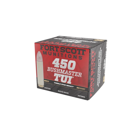 Fort Scott Munitions 450 Bushmaster 250gr TUI (FS450BUSH250_TBU)