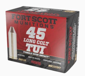 Fort Scott 45 Long Colt 225gr TUI (45LC225SCV)